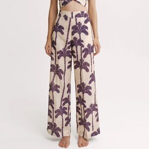 MAR DE LUA GEENA ODETTE MALVA PANTS size M NWT